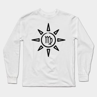 Virgo Sun Long Sleeve T-Shirt